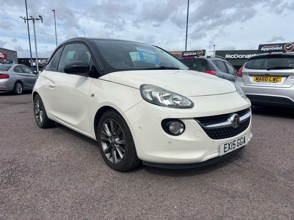 Vauxhall Adam 1.4 16V Jam Euro 5 White