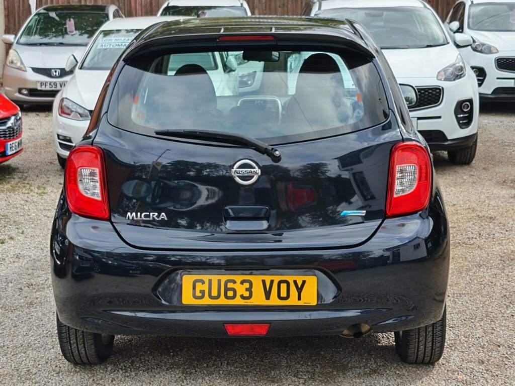 Nissan Micra 1L Acenta Black #5