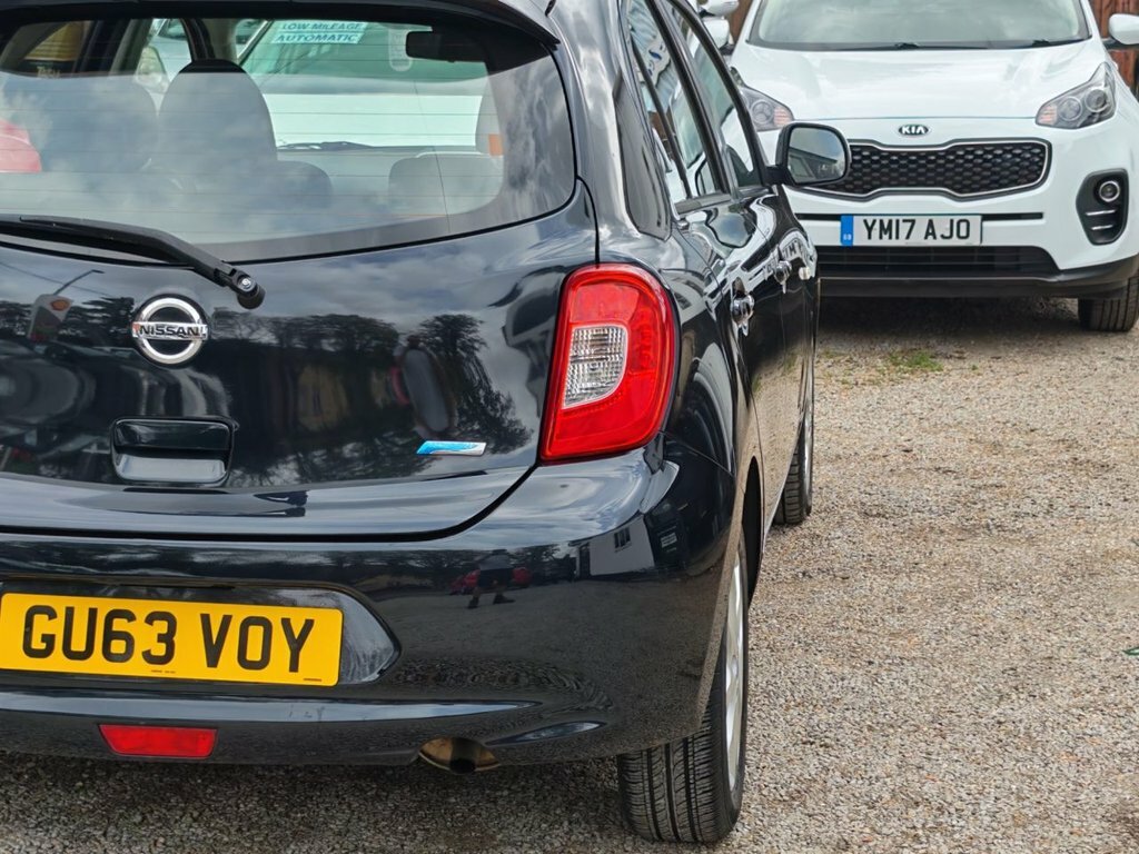 Nissan Micra 1L Acenta Black #6