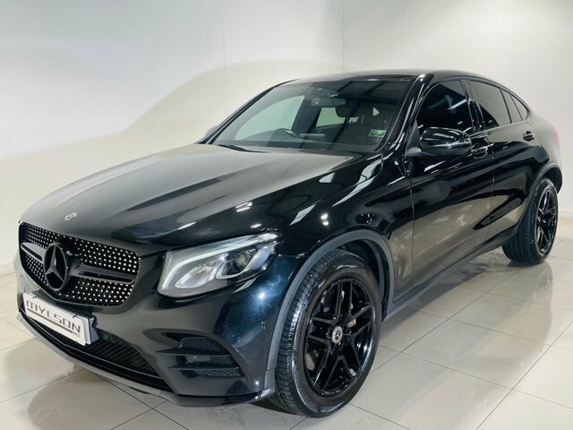 Mercedes-Benz GLC Class Glc220d Amg Line Coupe KF17UTK Black #5