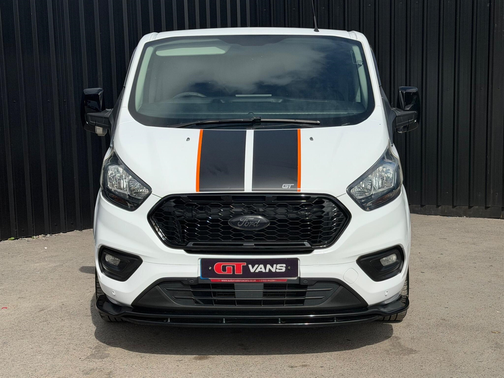 Ford Transit Custom 2.0 300 Ecoblue Limited L2 H1 Euro 6 Blue #11