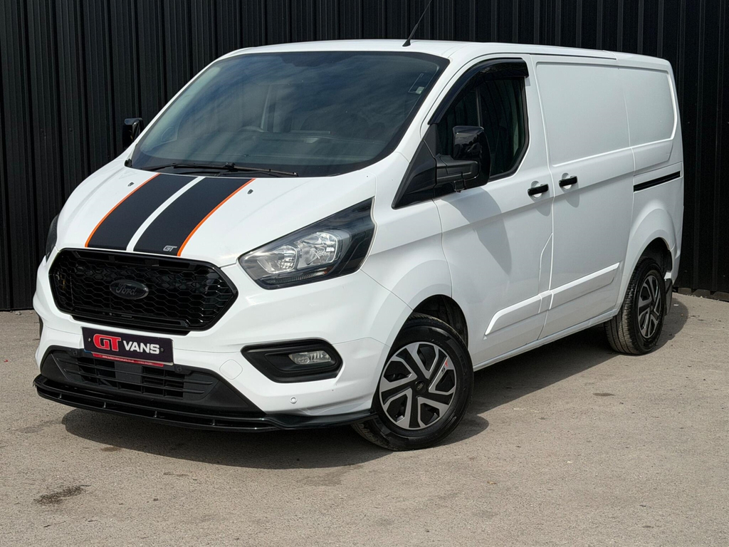Ford Transit Custom 2.0 300 Ecoblue Limited L2 H1 Euro 6 Blue #1