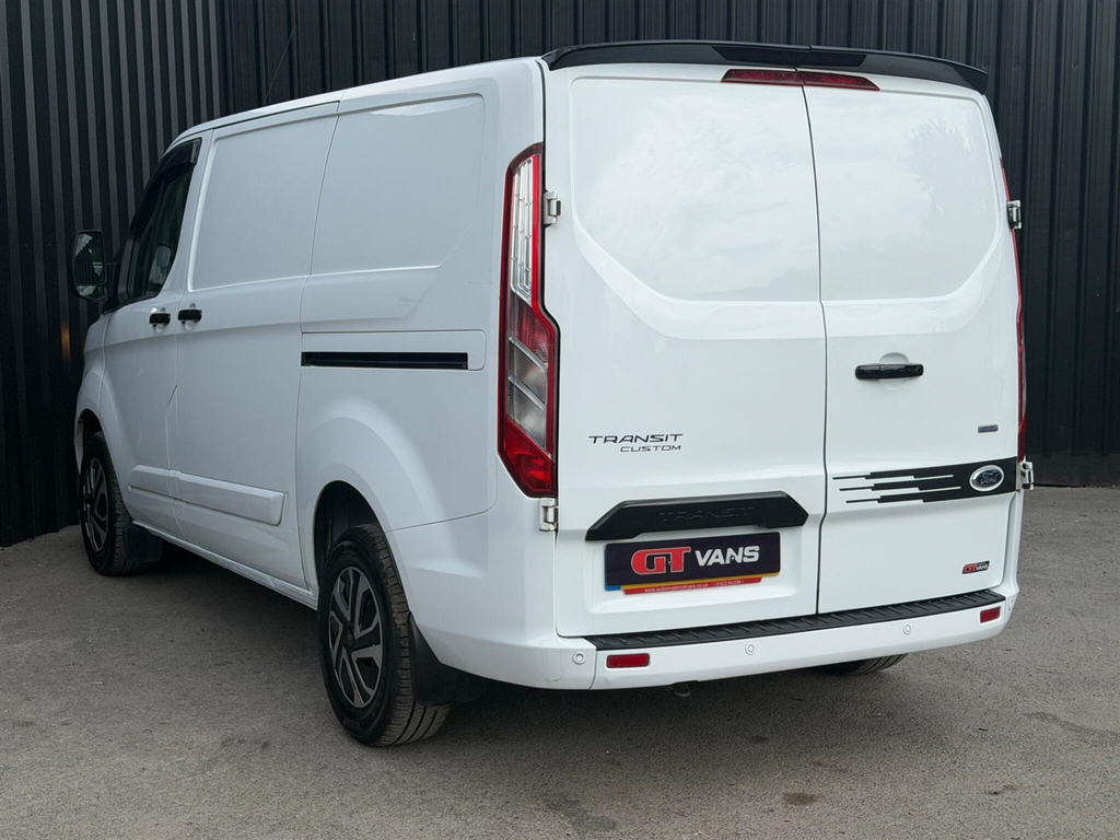 Ford Transit Custom 2.0 300 Ecoblue Limited L2 H1 Euro 6 Blue #5