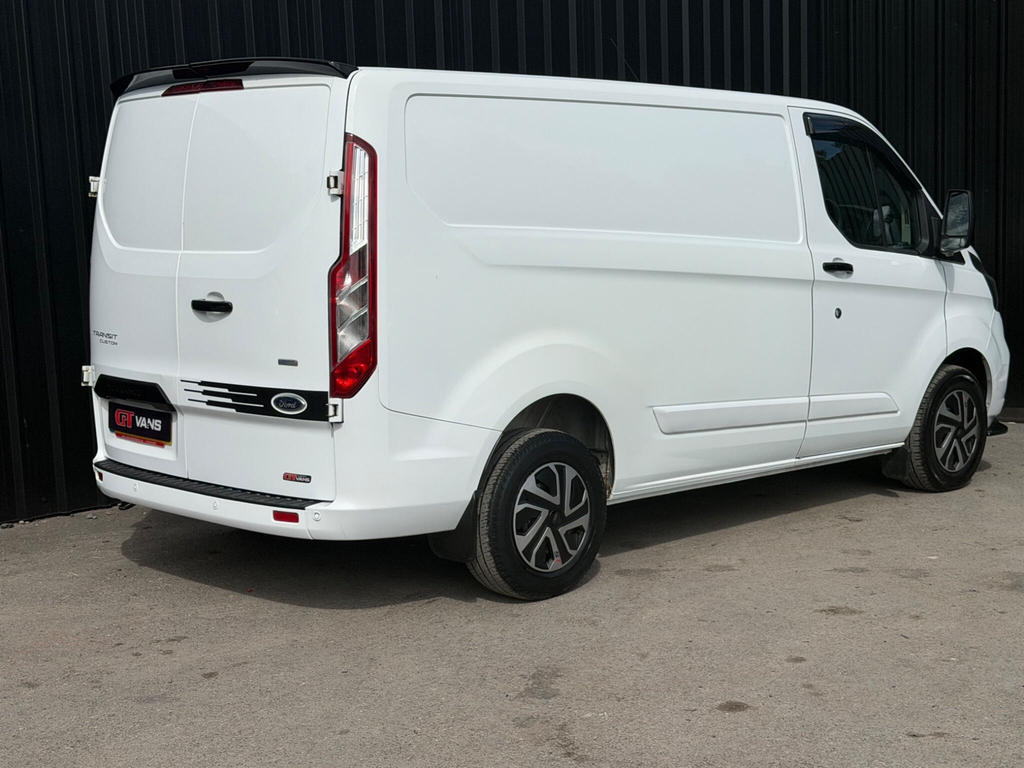 Ford Transit Custom 2.0 300 Ecoblue Limited L2 H1 Euro 6 Blue #8