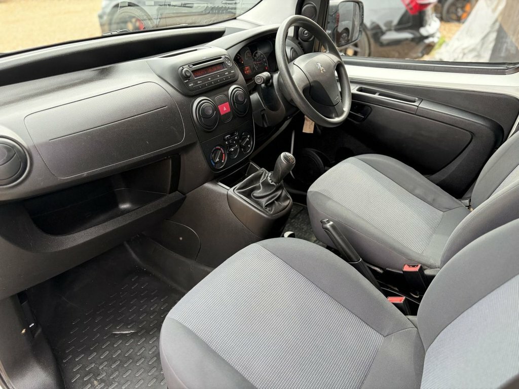 Peugeot Bipper Tepee 1.3 Hdi S Panel Van White #14