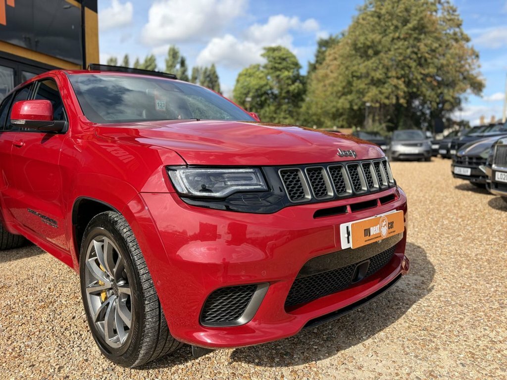 Jeep Grand Cherokee Estate Red #2