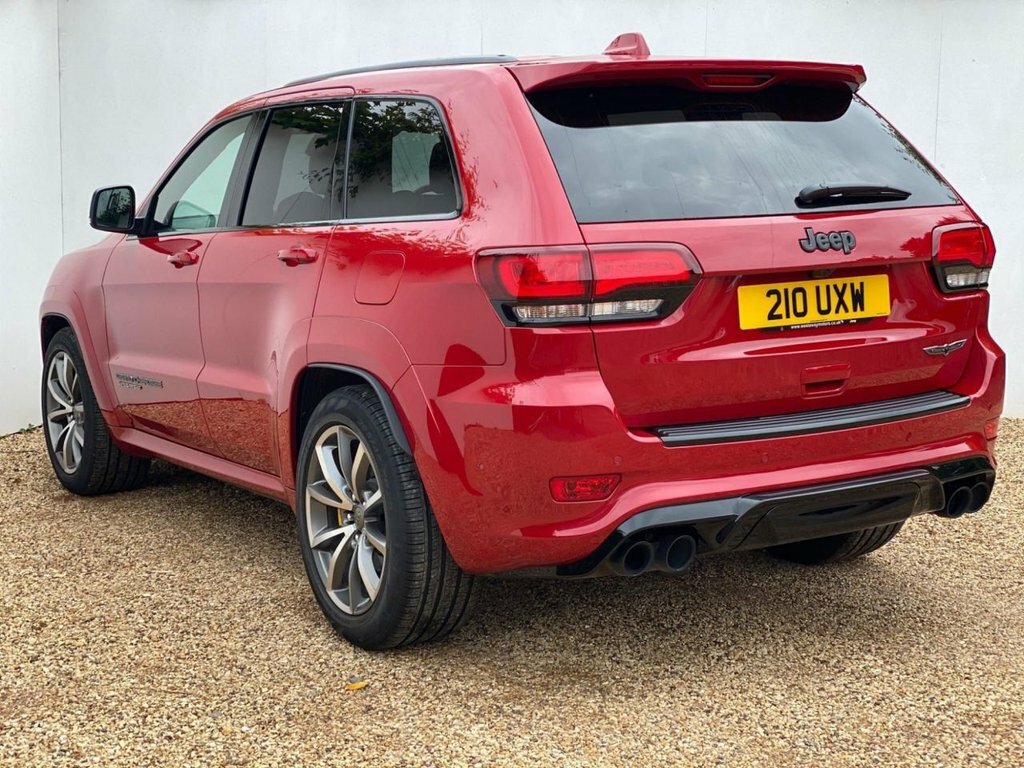 Jeep Grand Cherokee Estate Red #4