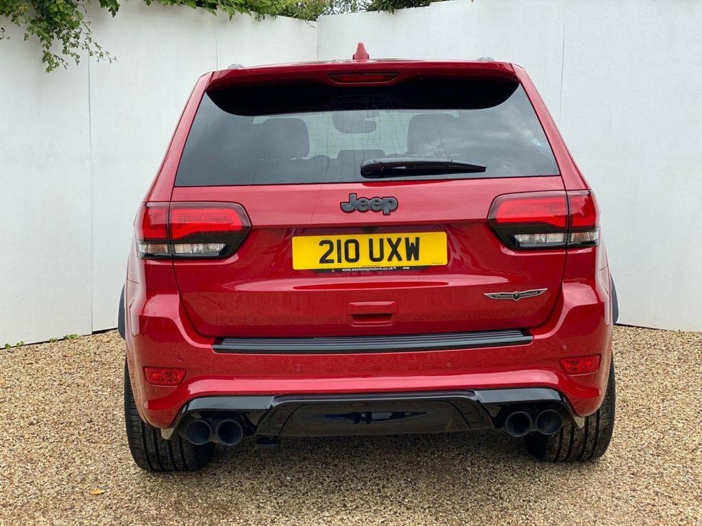 Jeep Grand Cherokee Estate Red #3