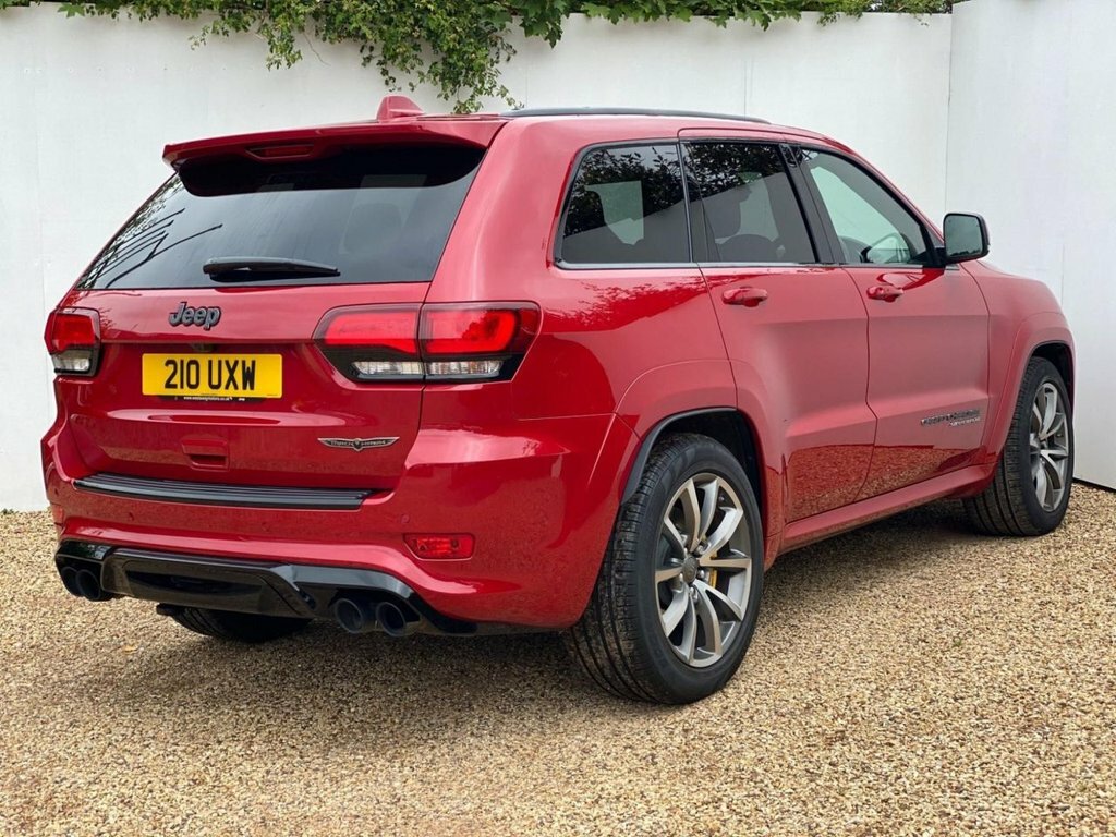 Jeep Grand Cherokee Estate Red #2