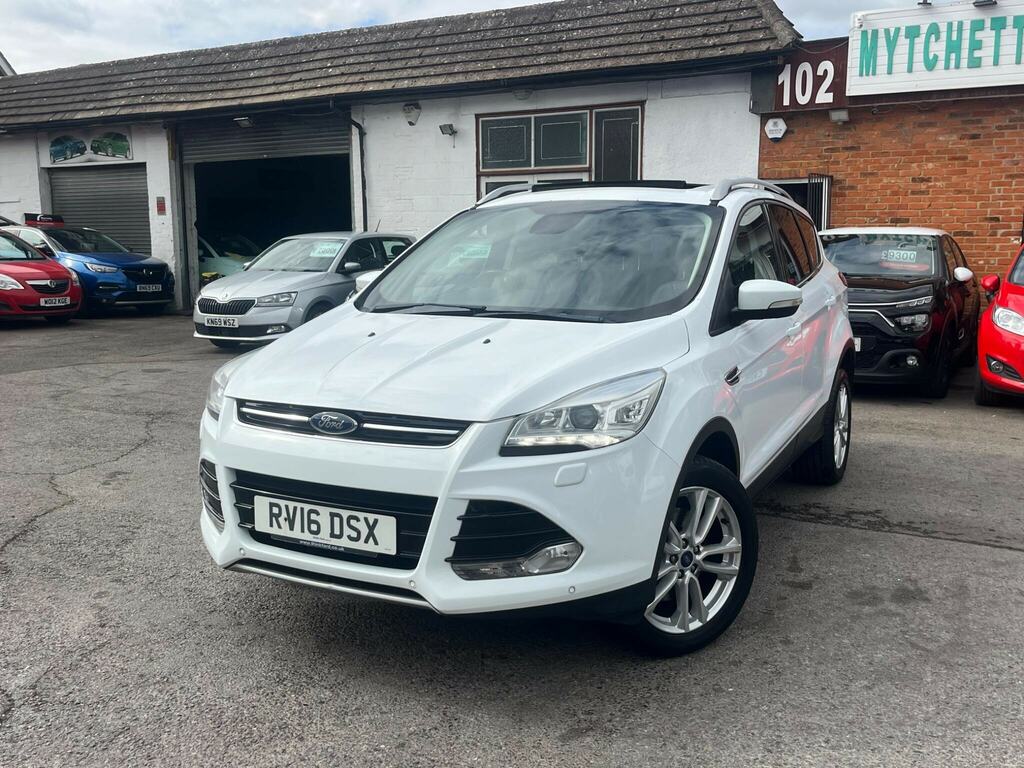 Ford Kuga Suv 2.0 Tdci Titanium X Powershift Awd Euro 6 Ss White #3