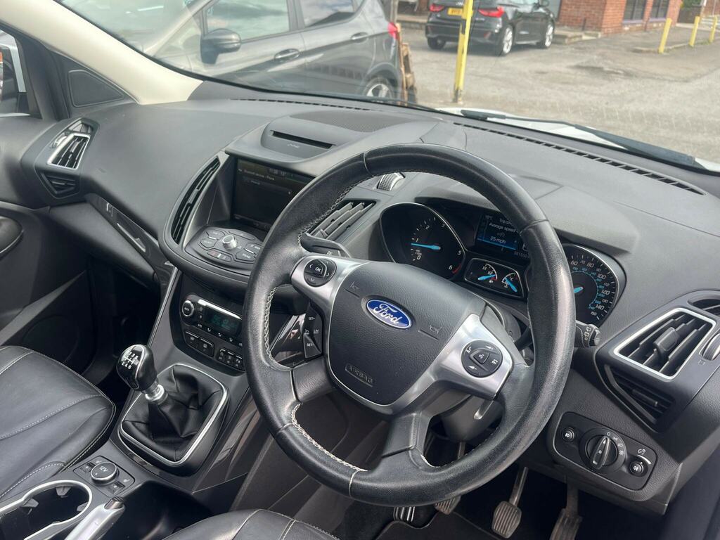 Ford Kuga Suv 2.0 Tdci Titanium X Powershift Awd Euro 6 Ss White #9
