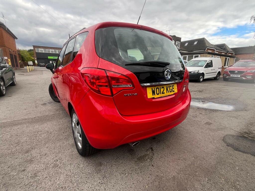 Vauxhall Meriva 1.7 Cdti Exclusiv Euro 5 Red #4