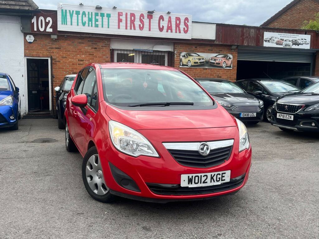 Vauxhall Meriva 1.7 Cdti Exclusiv Euro 5 Red