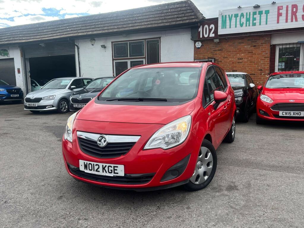 Vauxhall Meriva 1.7 Cdti Exclusiv Euro 5 Red #3