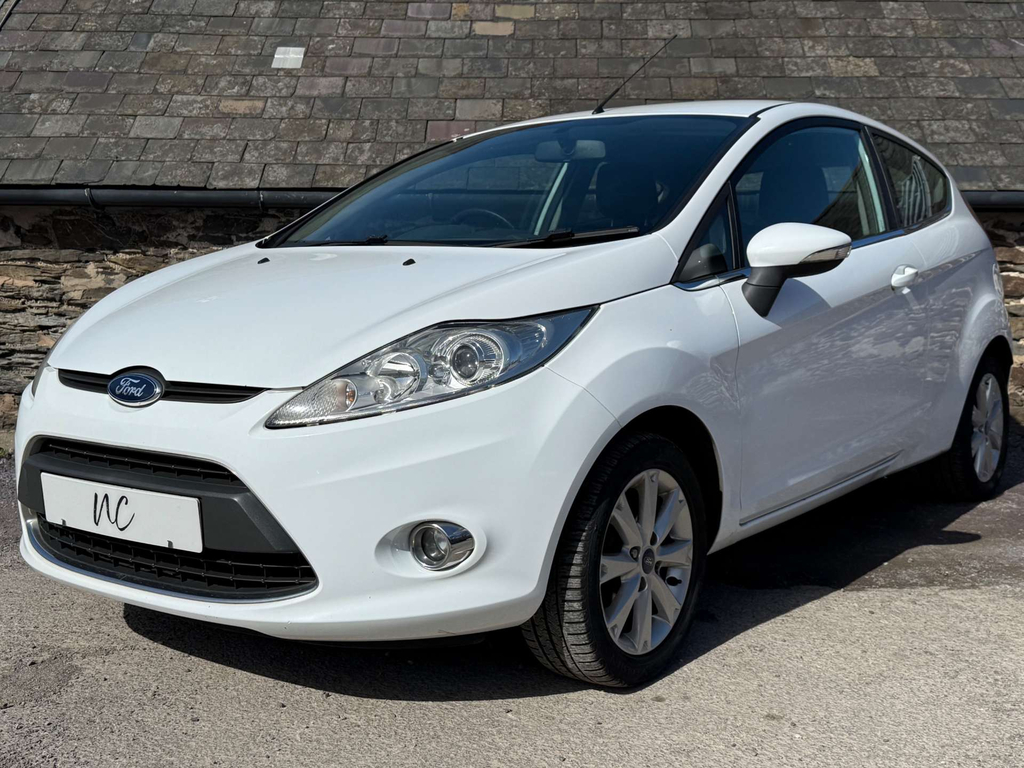 Ford Fiesta Zetec White #2