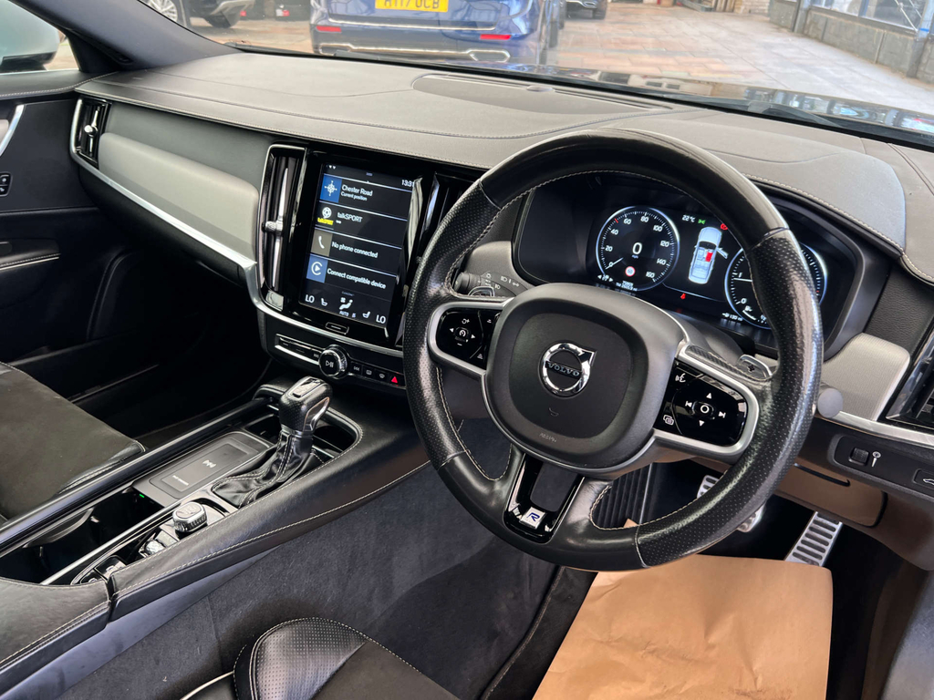 Volvo S90 2.0Td 190Bhp D4 R-design Ss Saloon White #7