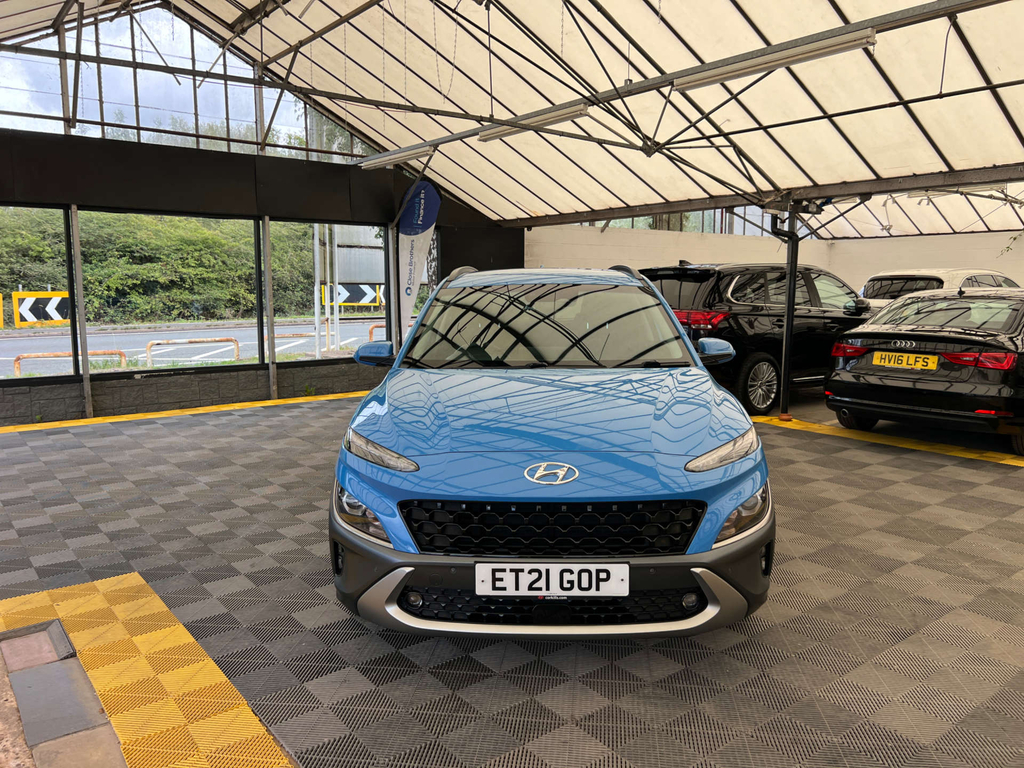 Hyundai Kona Suv Blue #2