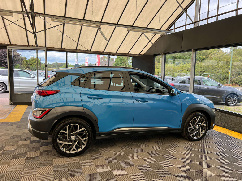 Hyundai Kona Suv Blue #5