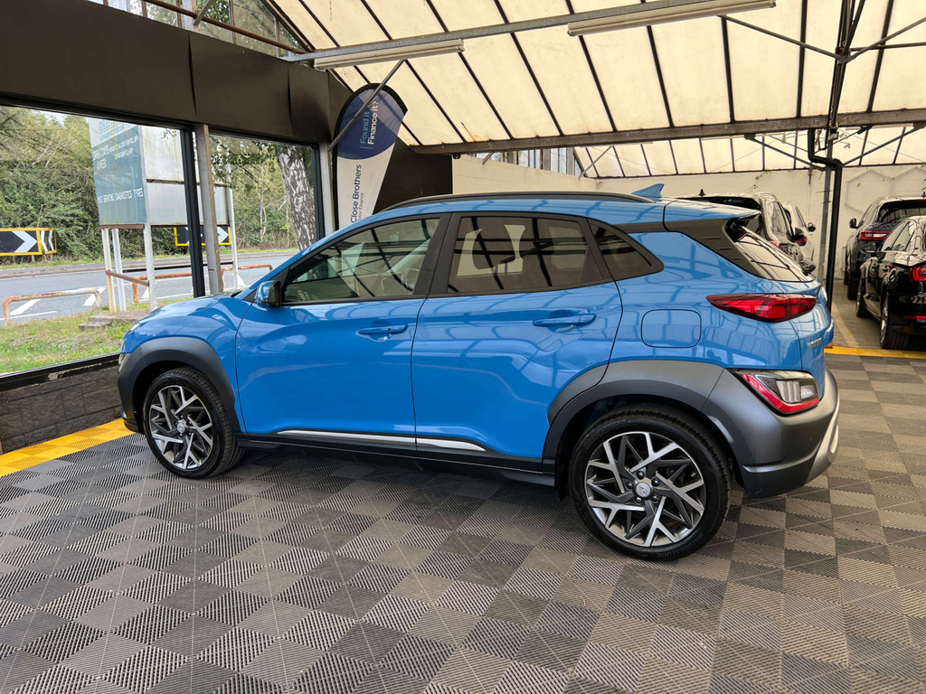Hyundai Kona Suv Blue #4