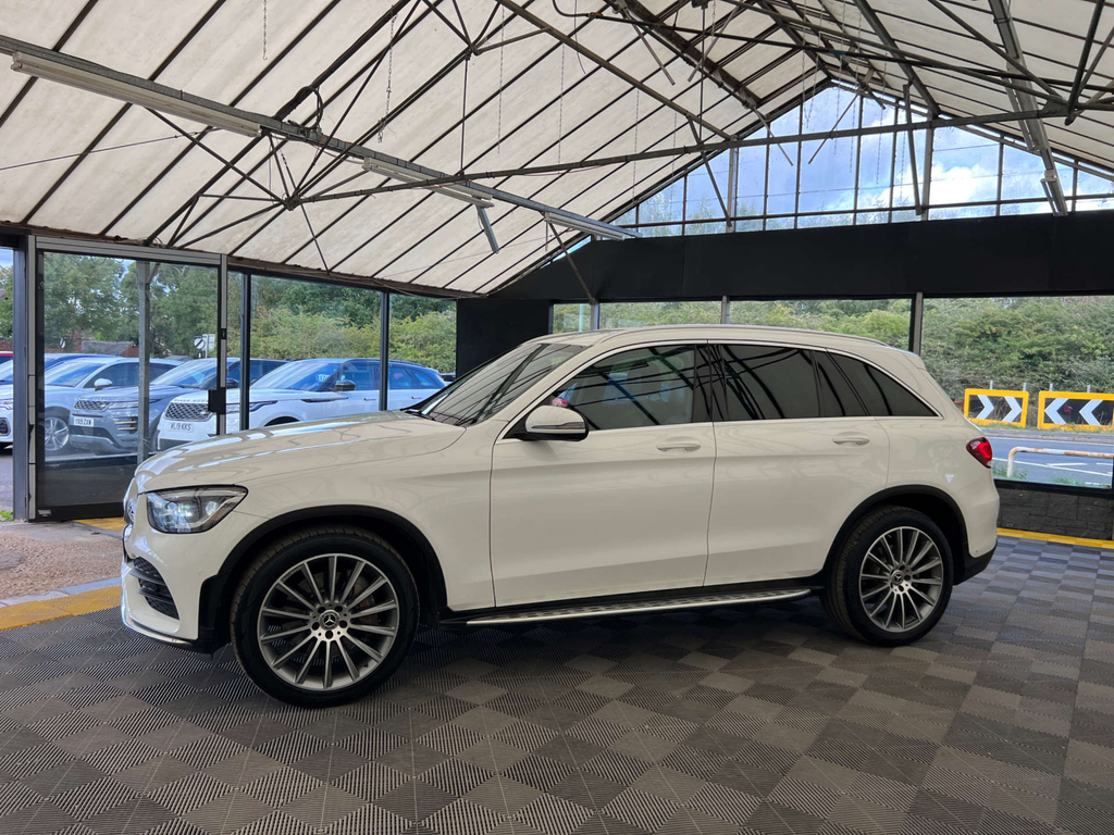 Mercedes-Benz GLC Class Suv White #3