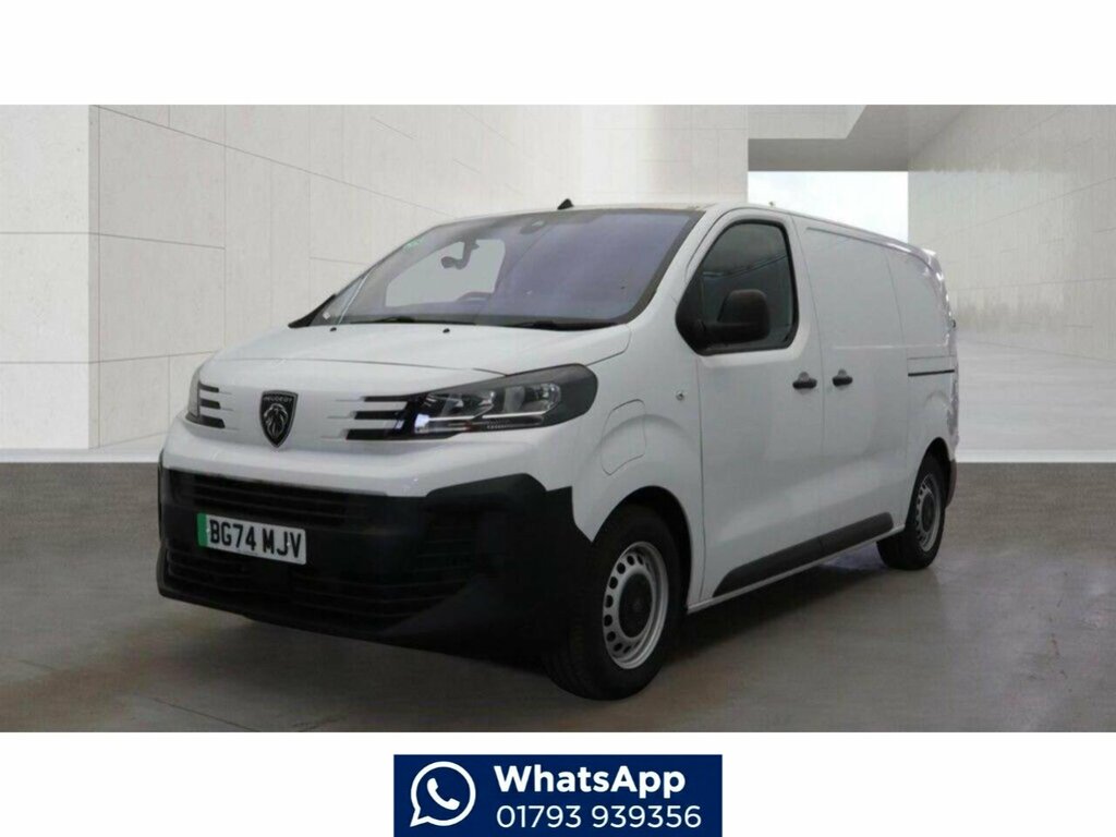 Peugeot E-Expert 75Kwh Professional Standard Panel Van Mwb 6Dr White #2