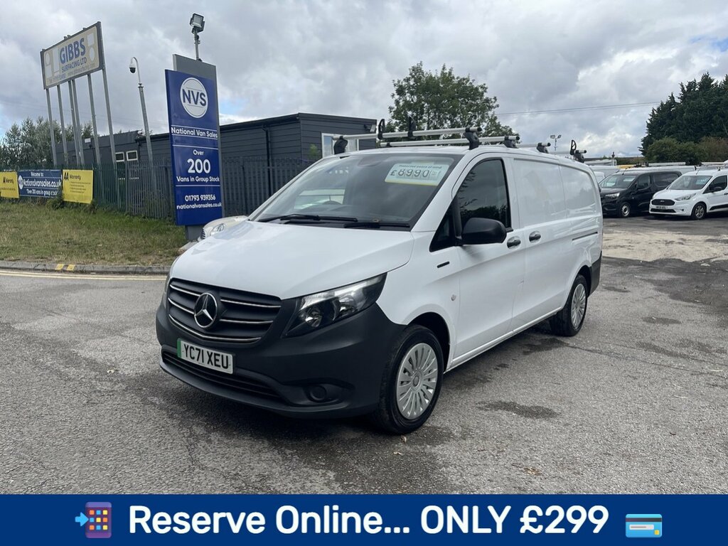Mercedes-Benz eVito 114 E 41Kwh Progressive Fwd L2 6Dr Lwb White #4