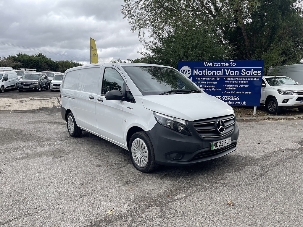 Mercedes-Benz eVito 114 E 41Kwh Progressive Fwd L2 6Dr Lwb White