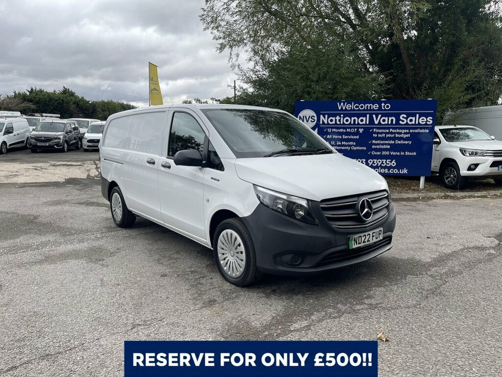 Mercedes-Benz eVito 114 E 41Kwh Progressive Fwd L2 6Dr Lwb White #2