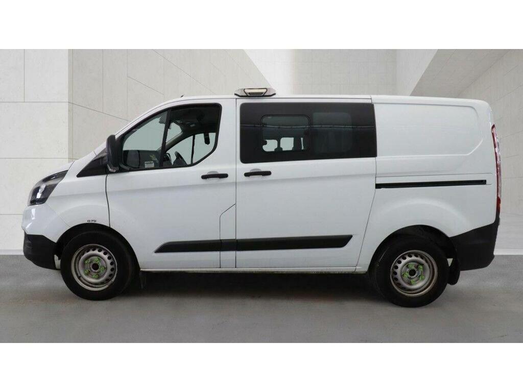 Ford Transit Custom 2.0 320 Ecoblue Crew Van L1 H1 Euro 6 6 Seat White #6