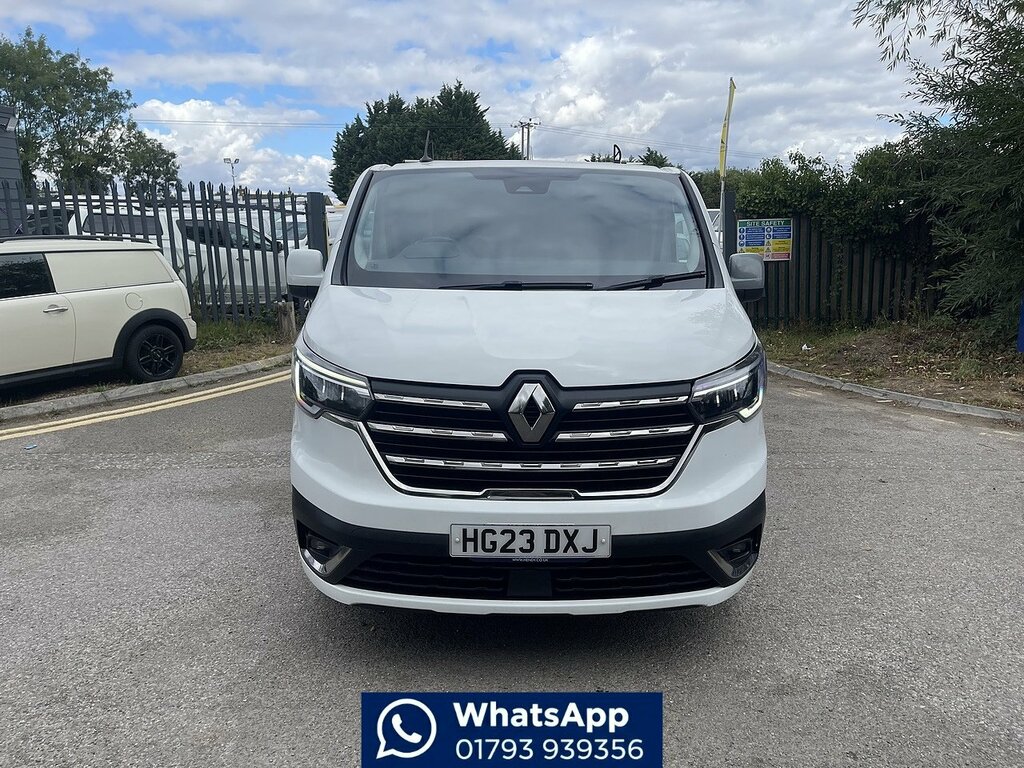 Renault Trafic 2.0 Dci Blue Ll30 Sport Panel Van Manua White #3