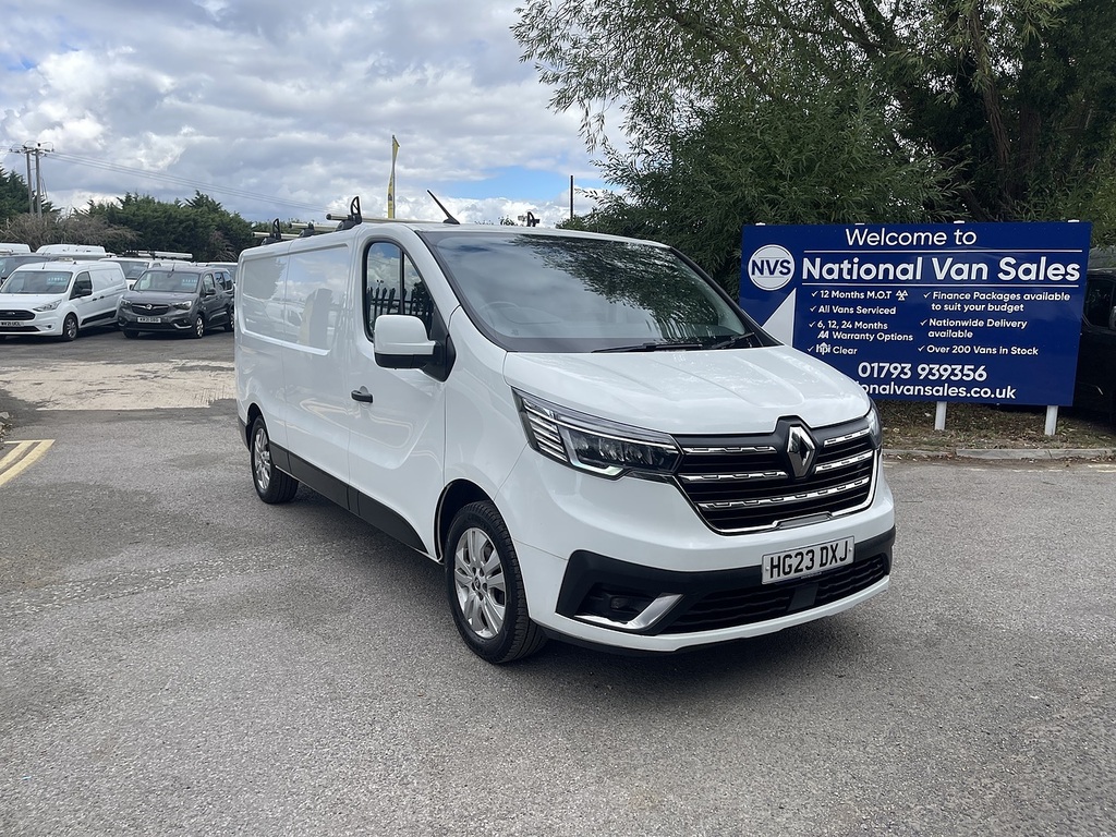 Renault Trafic 2.0 Dci Blue Ll30 Sport Panel Van Manua White