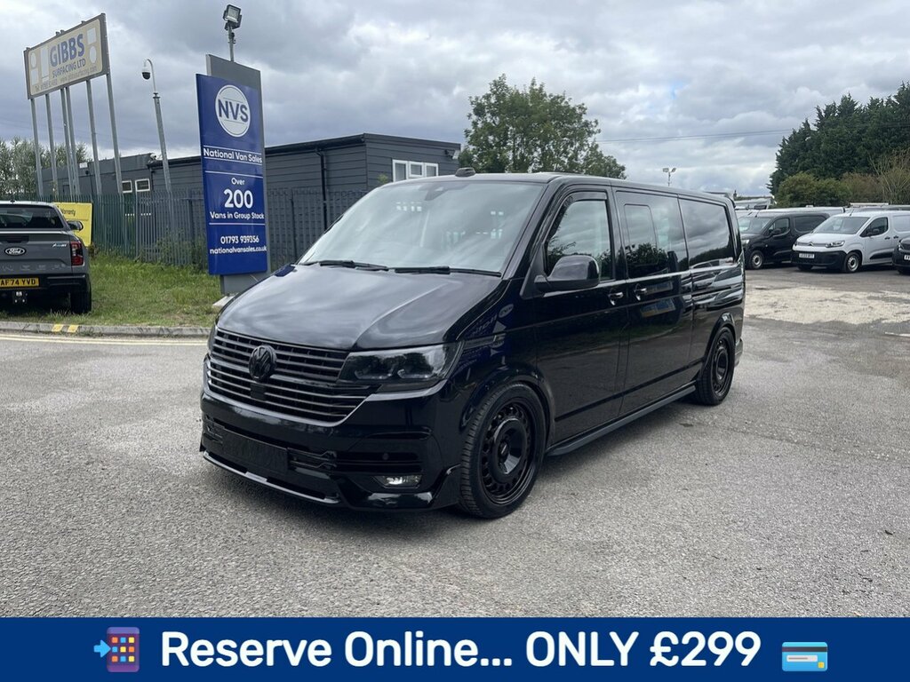 Volkswagen Transporter 2.0 Tdi T32 Highline Kombi Dsg Fwd Lwb High Roof E Black #4
