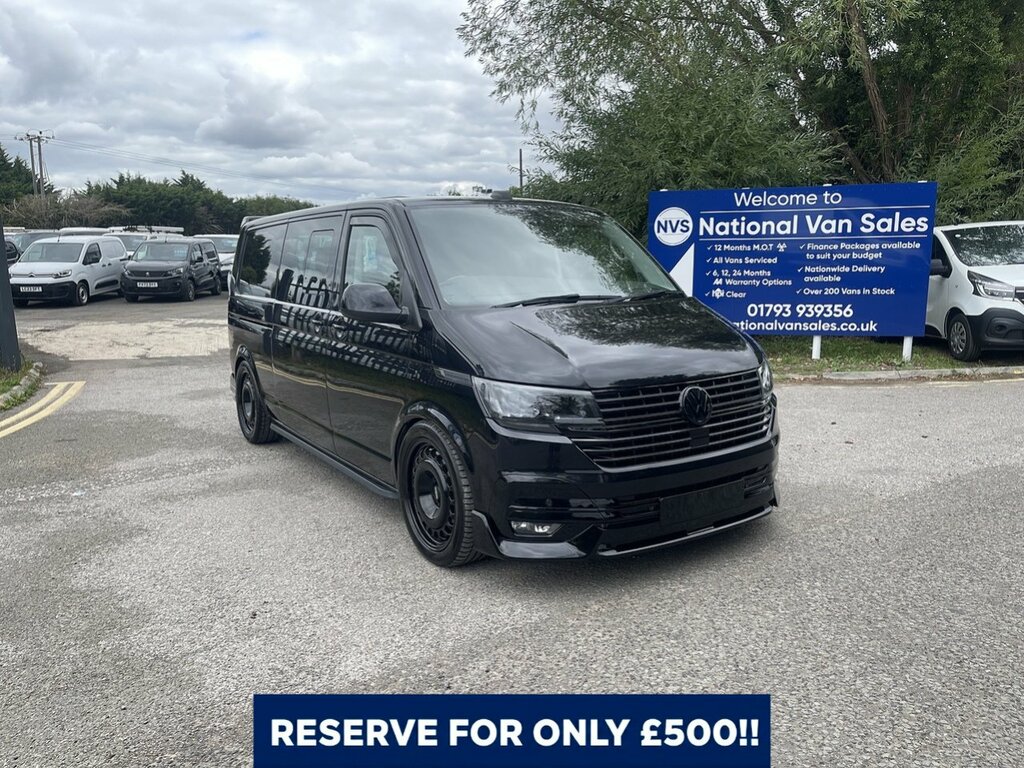 Volkswagen Transporter 2.0 Tdi T32 Highline Kombi Dsg Fwd Lwb High Roof E Black #2