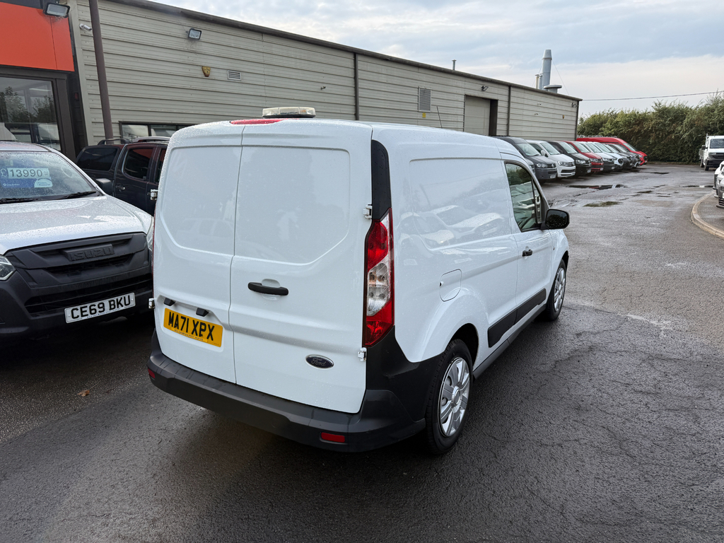 Ford Transit Connect 200 Base Tdci Eu6 Swb White #3