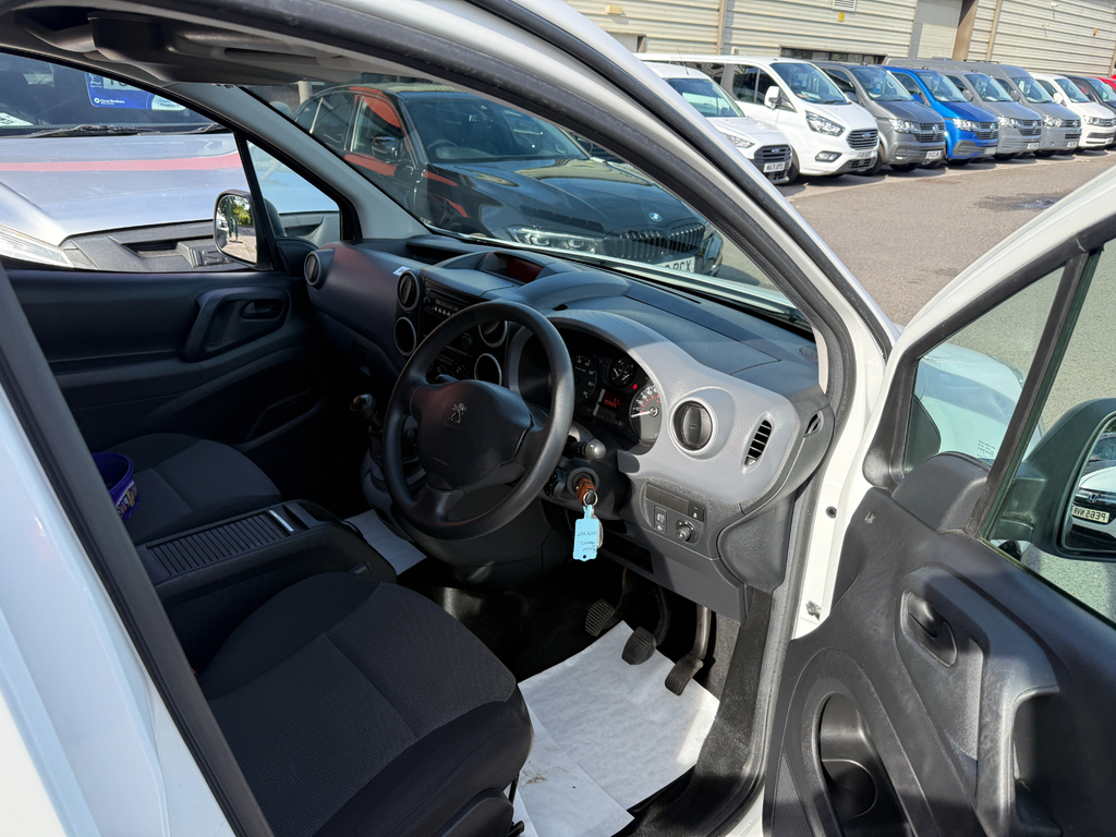Peugeot Partner Blue Hdi S L2 Lwb No Vat White #6