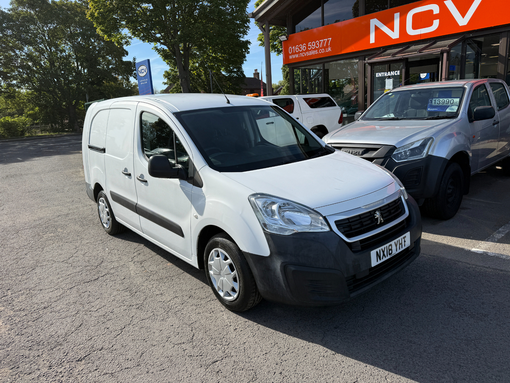 Peugeot Partner Blue Hdi S L2 Lwb No Vat White #4