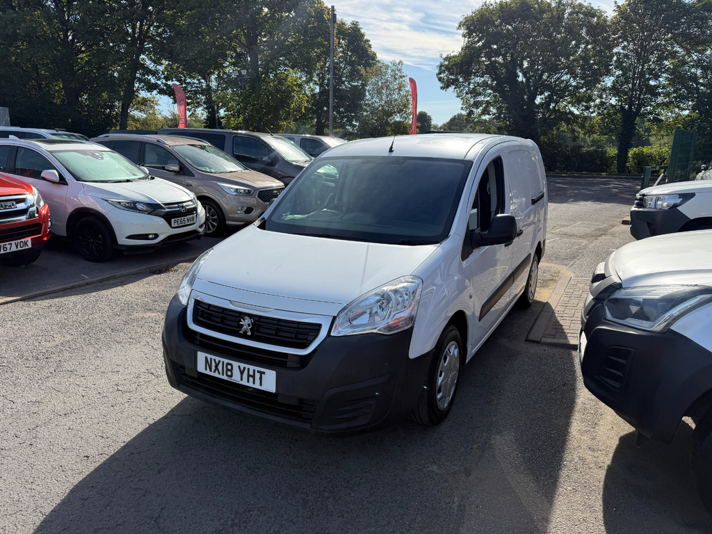 Peugeot Partner Blue Hdi S L2 Lwb No Vat White #3