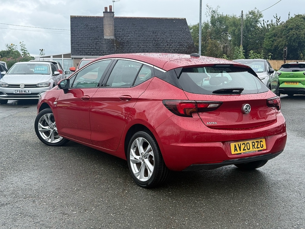 Vauxhall Astra Turbo Sri Nav AV20RZG Red #5