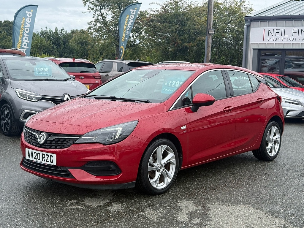 Vauxhall Astra Turbo Sri Nav AV20RZG Red #3