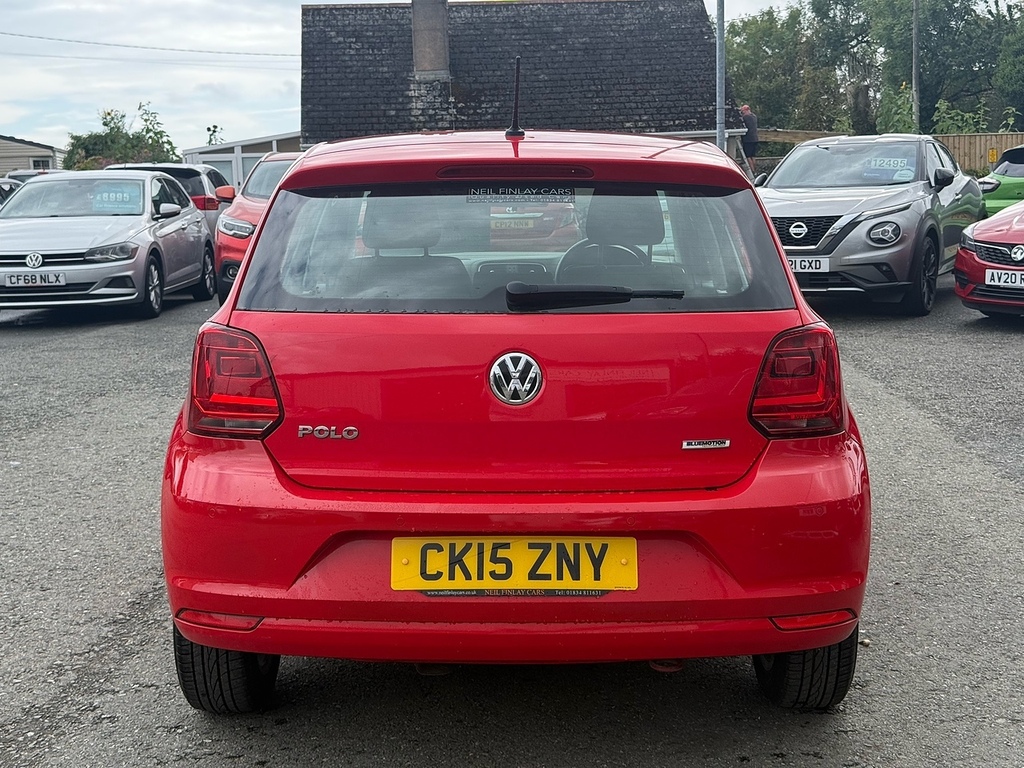 Volkswagen Polo Bluemotion Tech Se CK15ZNY Red #6