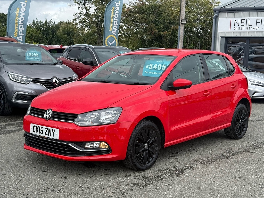 Volkswagen Polo Bluemotion Tech Se CK15ZNY Red #3