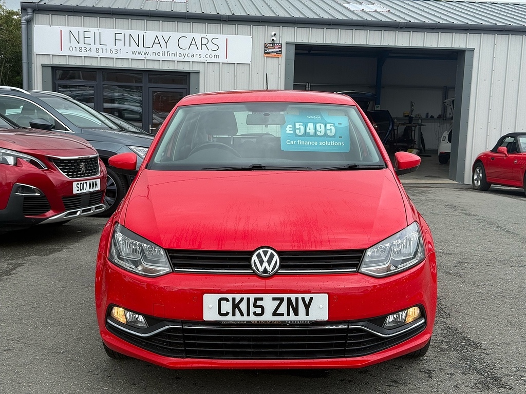 Volkswagen Polo Bluemotion Tech Se CK15ZNY Red #2