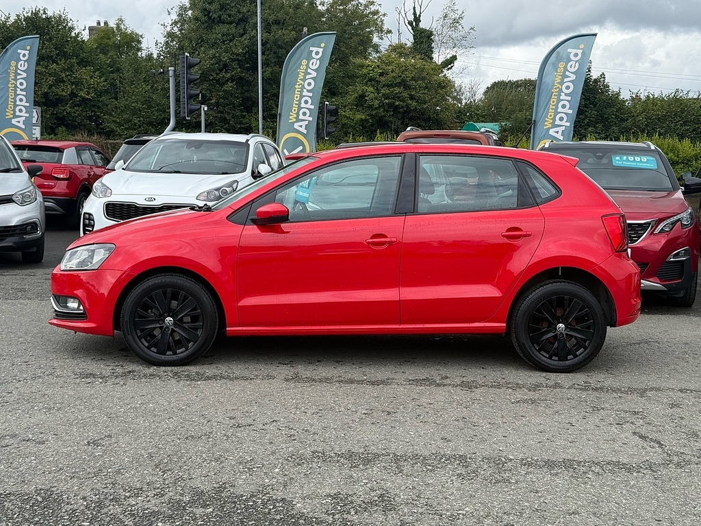 Volkswagen Polo Bluemotion Tech Se CK15ZNY Red #4