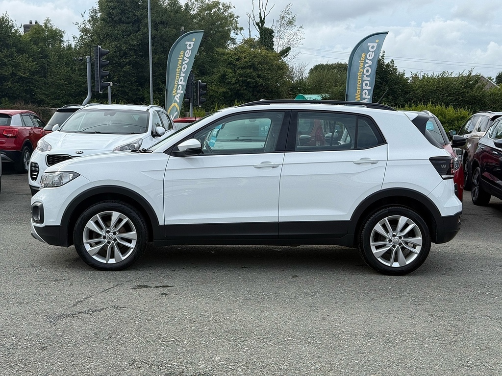 Volkswagen T-Cross Tsi Se White #4
