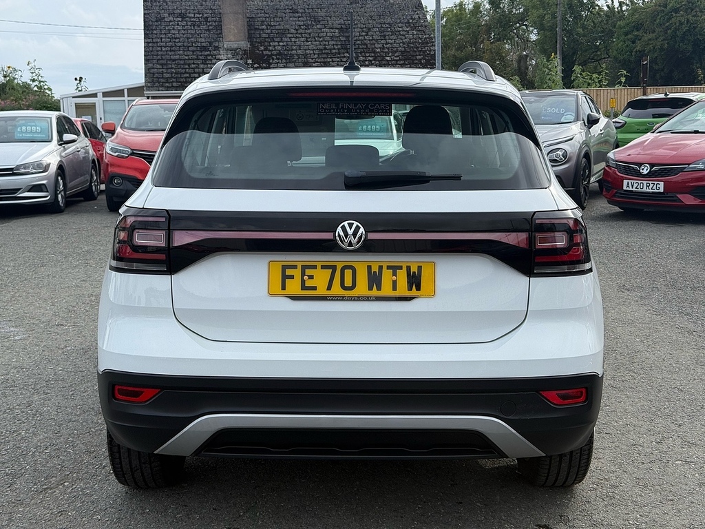 Volkswagen T-Cross Tsi Se White #6