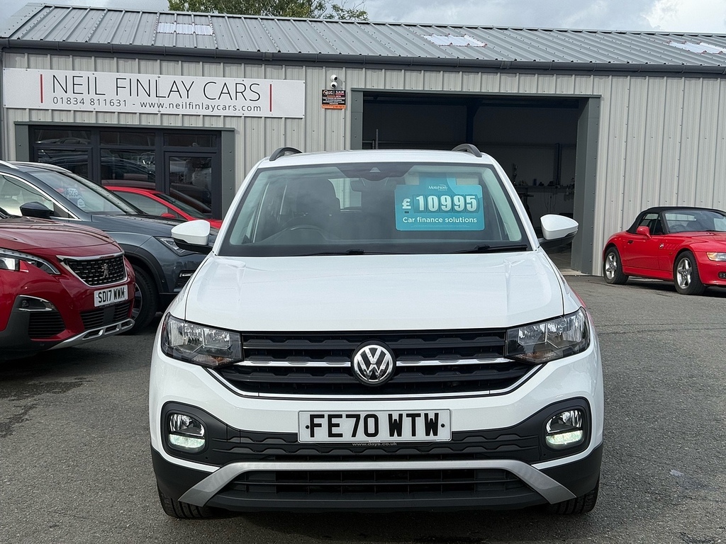 Volkswagen T-Cross Tsi Se White #2