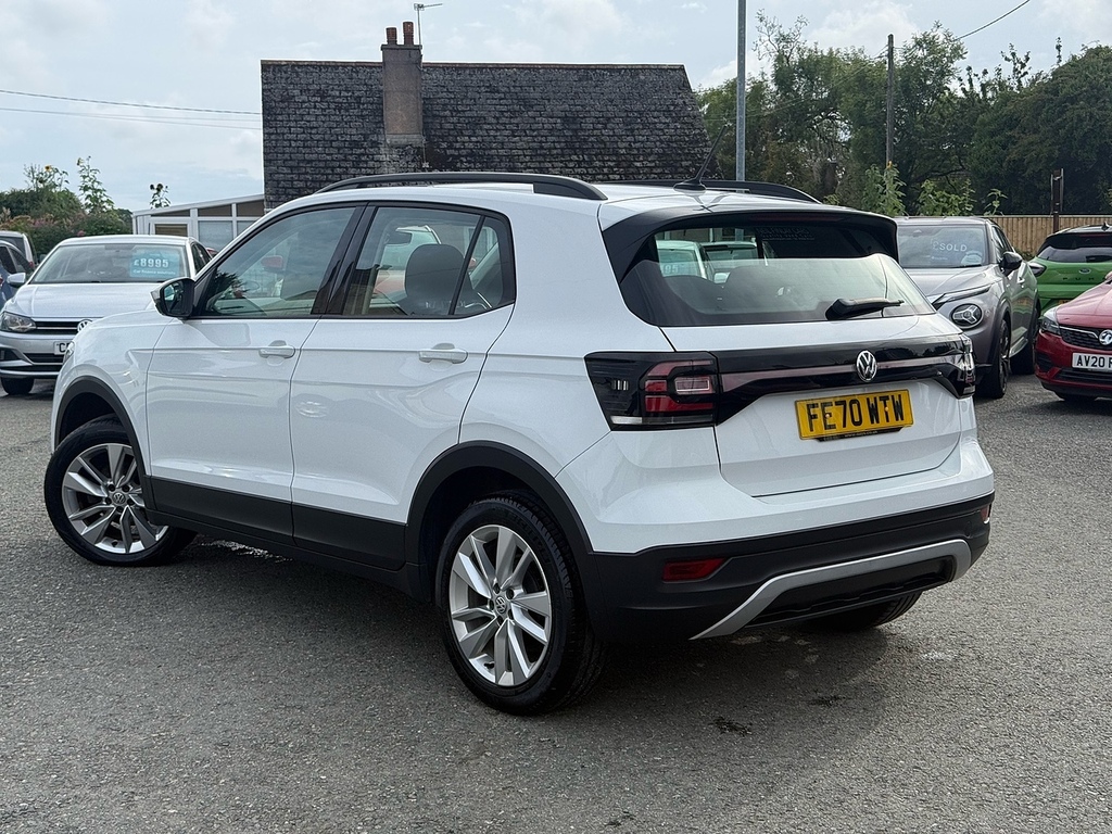 Volkswagen T-Cross Tsi Se White #5