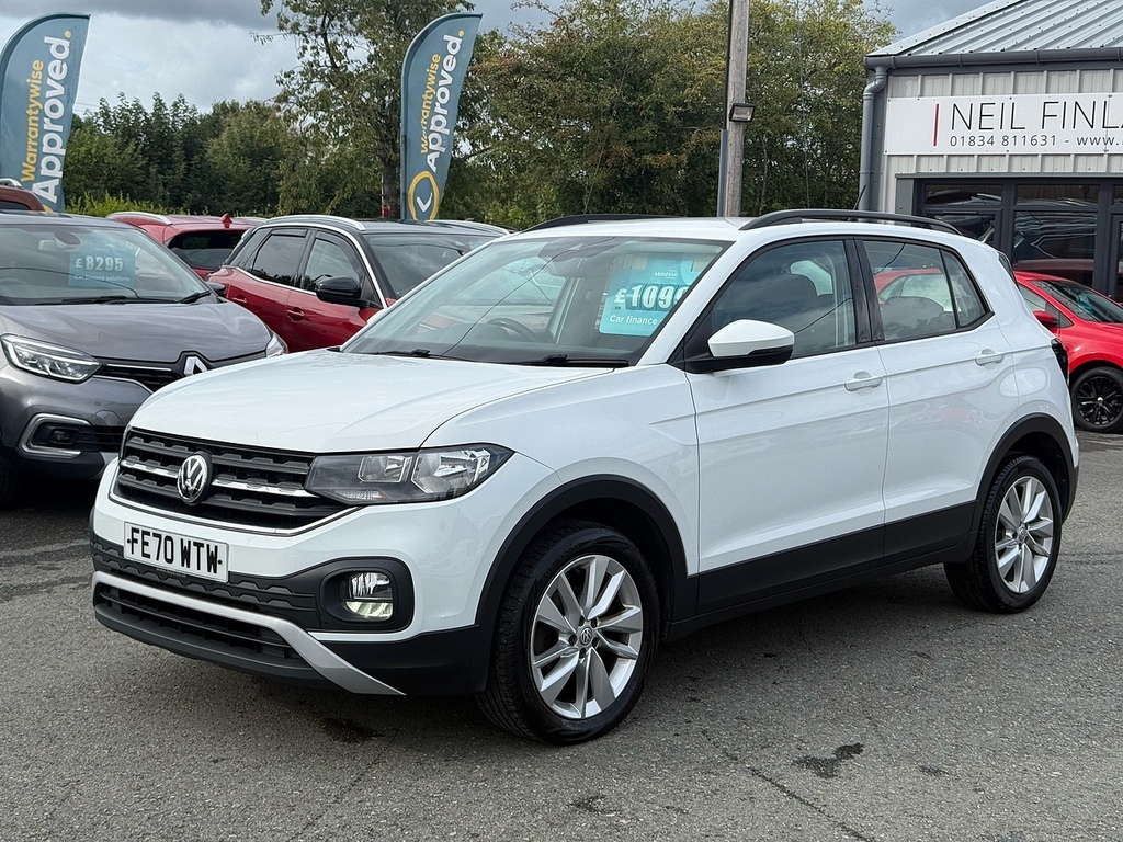 Volkswagen T-Cross Tsi Se White #3