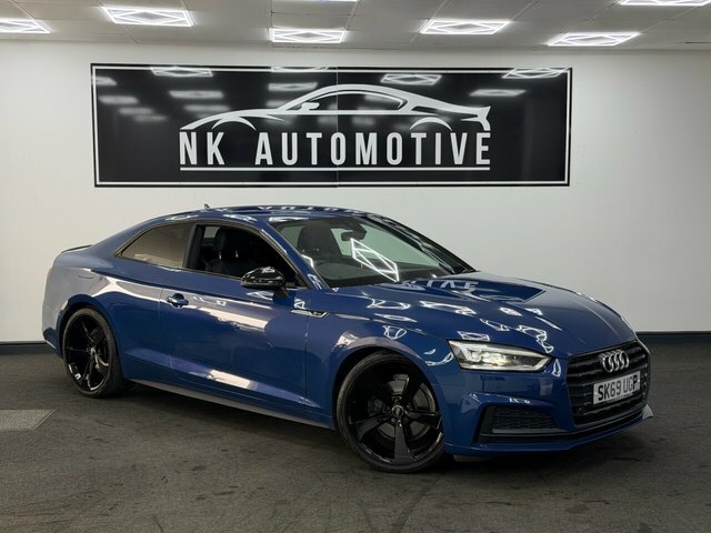 Audi A5 2019 2.0 Tfsi 35 Black Edition Coupe S Blue