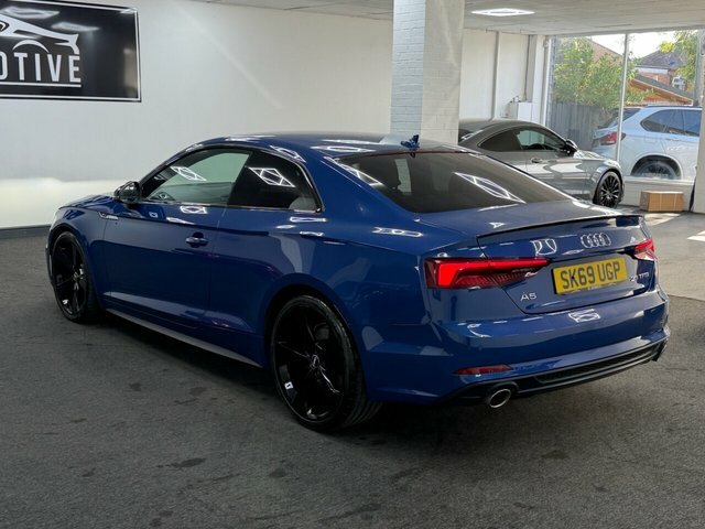 Audi A5 2019 2.0 Tfsi 35 Black Edition Coupe S SK69UGP Blue #5